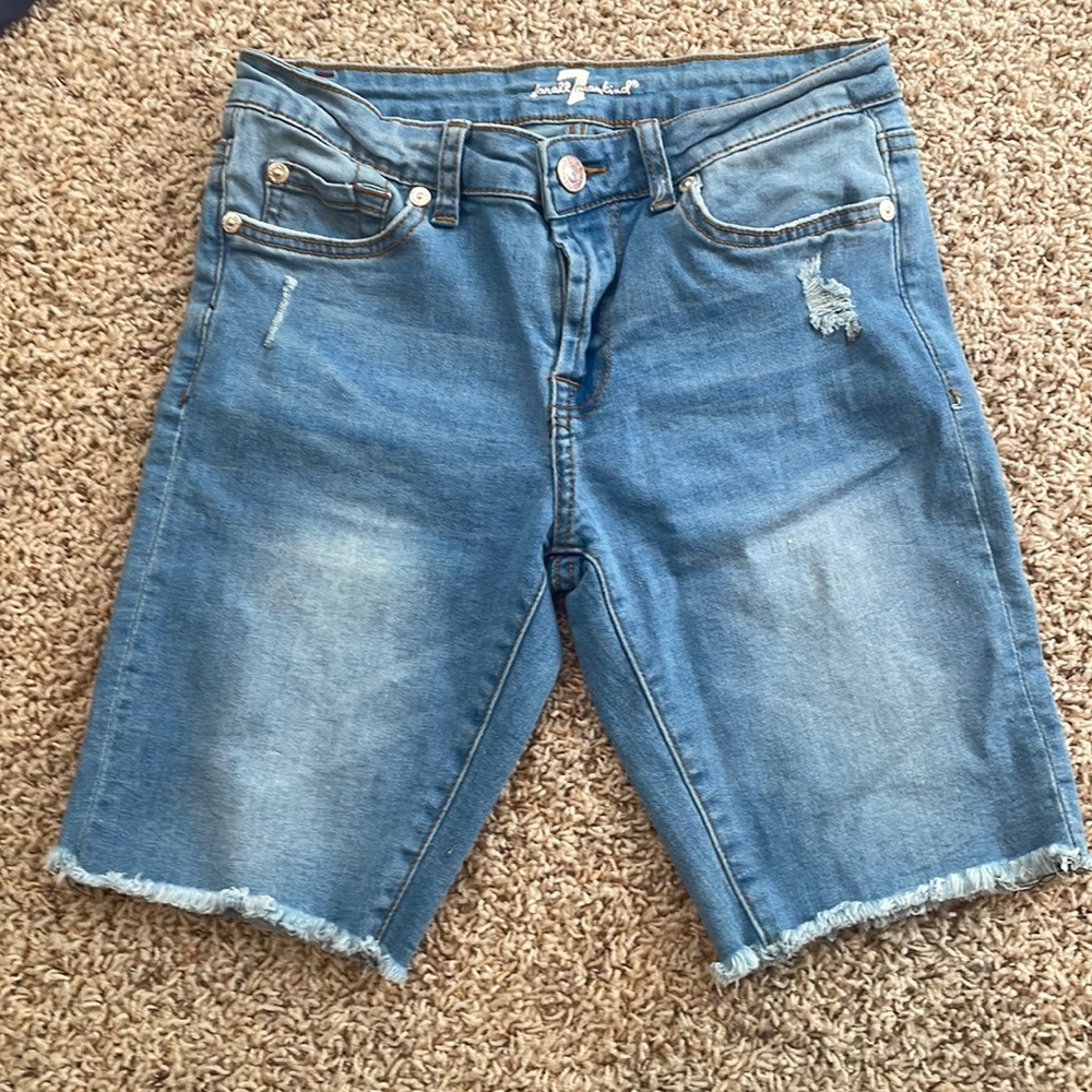 Girls 7 for all mankind size 12 shorts